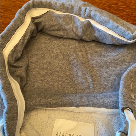 Aeropostale girls hoodie, XS, Gray, NY Aero 1987 - Picture 7 of 10